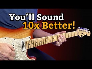 Slow and Soulful blues lead guitar (Mix pentatonic & triads)