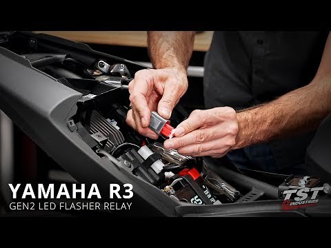 How to install a LED Flasher Relay on a 2019+ Yamaha R3 by TST Industries