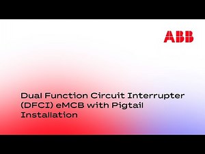 How to Install ABB Dual Function Circuit Interrupter (DFCI) with Pigtail | AFCI + GFCI Protection