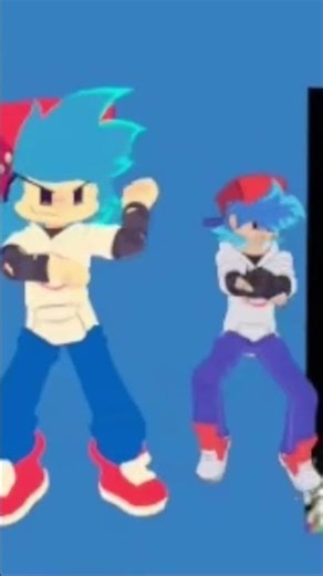 Two Boyfriends dance #fnf #fnf #fridaynightfunkin #memes #vrchat