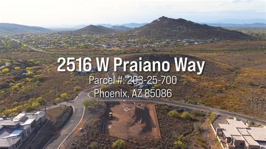 2516 W Praiano Way Parcel #203-25-700 | Phoenix, AZ 85086 v2
