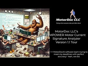 MotorDoc EMPOWER Motor Current Signature Analyzer Version 1.1 Tour