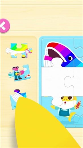 Puzzle time with Baby Shark! 🧩ㅣBaby Shark Jigsaw Puzzle Fun App