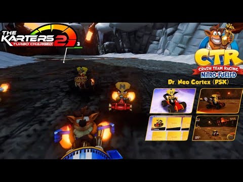 The Karters 2: Turbo Charged: Crash Team Racing Nitro Fueled: Meteor Gorge Mod & Cortex (PS1) Skin