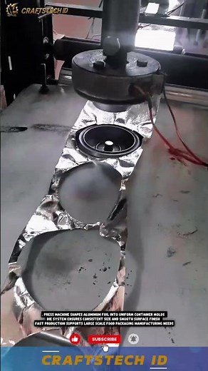 Aluminum Foil Container Forming Machine Stamps Perfect Shapes Fast