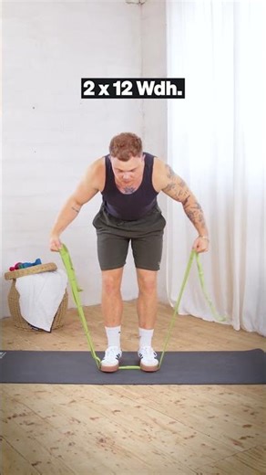 PERFECT Stretch Band Workout for Back & Shoulders (6 Exercises)