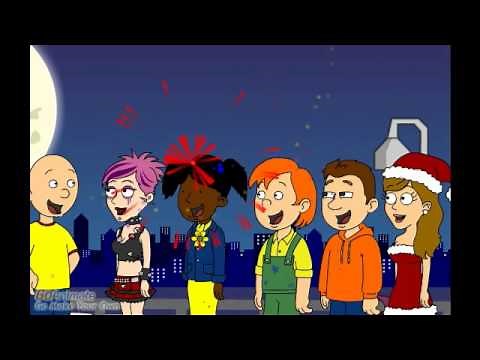 Caillou Sees The 4th Of July Fireworks While Grounded!