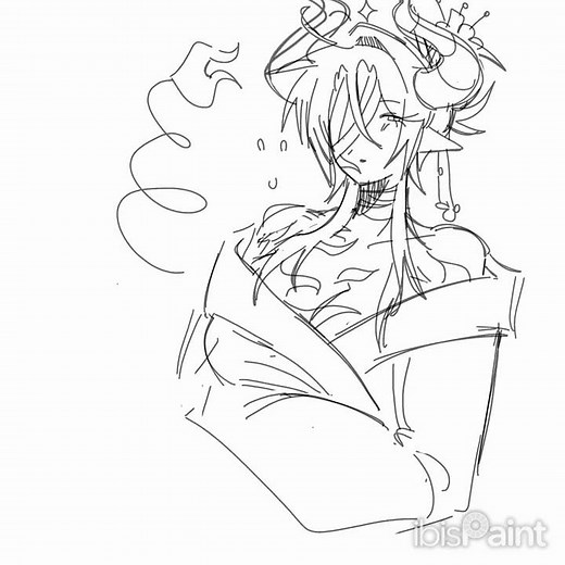 She is such a forgot #oc #art #ibispaintx #speedpaint