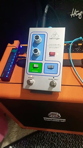 Octave Divider FX Loop and Warlock. What could go right!
