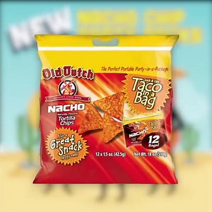 1.4K views · 103 reactions | Introducing the Old Dutch Taco in a Bag Multi-Pack! Each multi-pack contains 12 bags of Nacho Tortilla Chips. The Perfect Party-in-a-Package! Great for parties, sporting events, camping and more! 3 easy steps for a fun mess-free snack for any crowd. Also a great snack on its own! Pick some up today and get the party started! | Old Dutch Foods | Facebook
