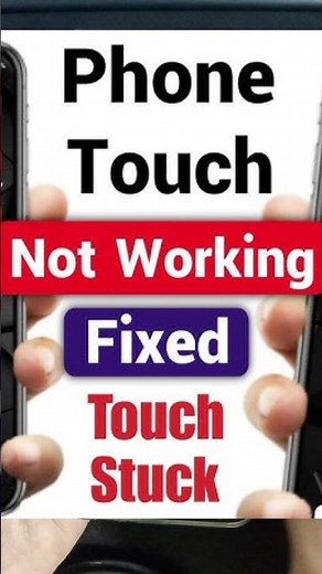 📲Mobile Touch Screen Not❌Working? ✅Fix it in 60 Seconds! ⚡ #shorts