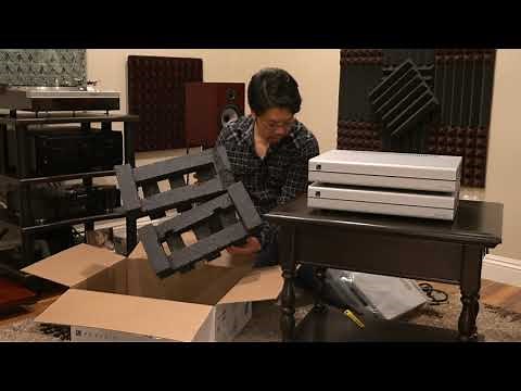 PS Audio Stellar Gain Cell DAC & M700 Mono Blocks Set Up, Unboxing