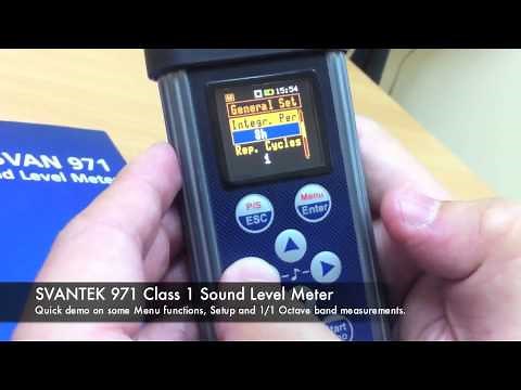 SVANTEK 971 with optional Octave band - Sound Level Meter by Absolute Instrument Systems Pte Ltd