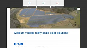 Power Integration for Solar Projects - Eaton videos