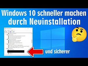 Make Windows 10 faster by reinstalling ⭐️⭐️⭐️