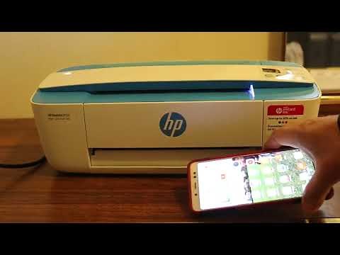 How To Connect HP Deskjet 3755 To Any Smart Phone & review !!