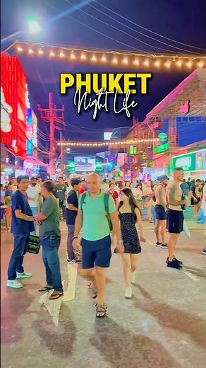 Inside Phuket's Neon Streets 🌃✨ #phuket #travel #shorts