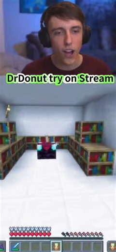 DrDonut try on stream👀 #minecraft #newgameinroblox #gaming