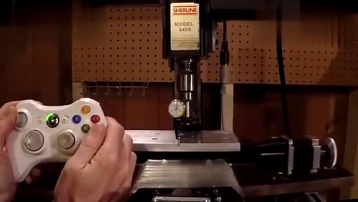 谢兰Sherline 家用微型数控机床还可以这么玩