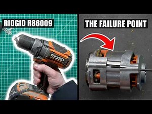 RIDGID Brushless Drill Teardown | (Mostly) Silent Disassembly | Model R86009