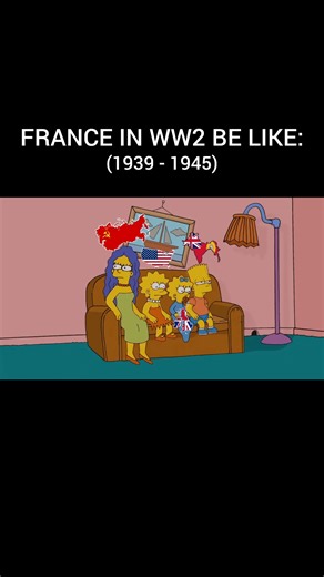 FRANCE WW2 #humor #simpsons #education #laugher #jokes #funny #history #ww2
