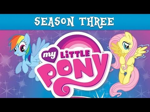 Opening To My Little Pony Friendship Is Magic Season 3 2014 DVD (Disc 1) (Library Rental Copy)