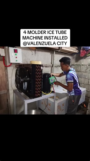 4 Molder Tube Ice Machine Installation in Valenzuela City