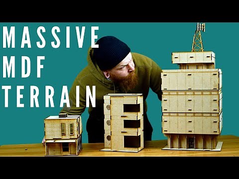 Brutal Cities MDF Wargaming Terrain Is EPIC!