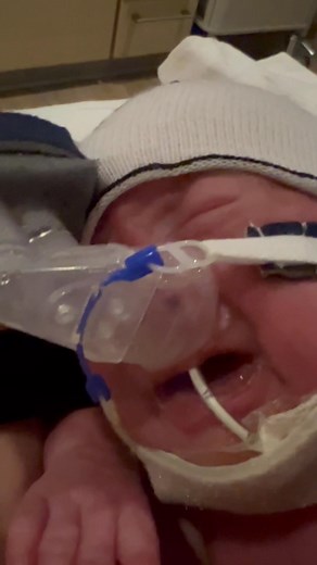 As a NICU parent with a baby who has been intubated for almost 3 months… yes he’s now 3 months old, can you believe it?… there’s one thing you never get. You never get to hear your baby cry. When Blake was finally extubated, I was praying I’d hear it right away. But it doesn’t work like that. His tiny throat has been through so much trauma and it’s so sore from having that tube in for so long. It takes time for their little voice to come back. On Thursday, he found his voice. It’s raspy, but it’