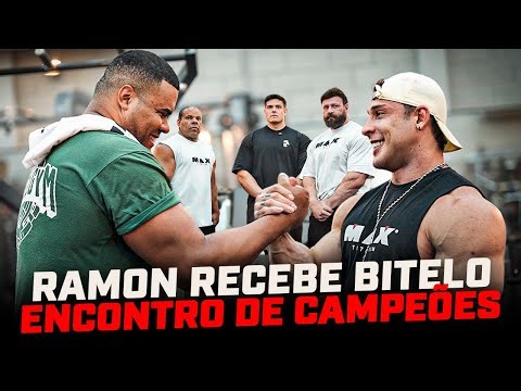 BITELO É RECEBIDO POR RAMON NO TIME MAX TITANIUM