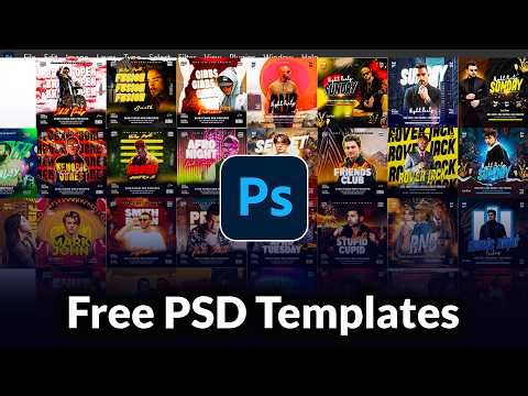 Top Sites for Free PSD Templates Web & Graphic Design