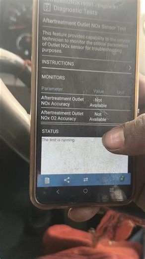 Nox sensor test #technical#automobile#page #edms #mechanic#electrical#hardwork