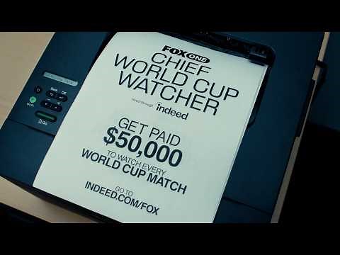 FOX One Chief World Cup Watcher (Hired Through Indeed) | Ultimate Fan Job ⚽️