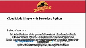Cloud Made Simplewith ServerlessPython