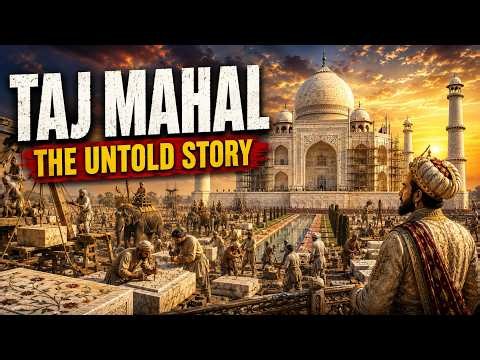 Taj Mahal: The Untold Story of How It Was Built | Shah Jahan’s Greatest Masterpiece