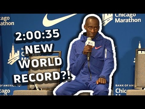 Kelvin Kiptum After 2:00:35 Race To Break Kipchoge's Marathon WORLD RECORD At Chicago Marathon 2023!