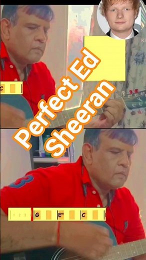 Perfect – Ed Sheeran | EASY GUITAR LESSON | Scrolling Chords | Tutorial by Shivesh 🎶