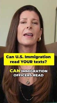 Can US Immigration Search Your Phone? 😳 What Visa Officers and Border Patrol REALLY Checks!