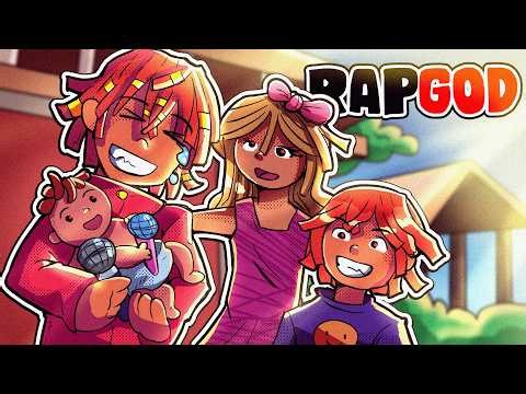 I Created A RAPGOD Family.. And They DROPPED BARS | Brookhaven RP