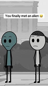 Funny Alien Encounter Animation