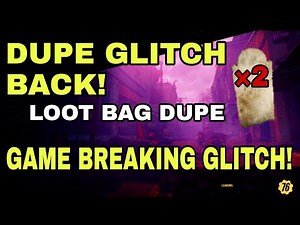 Fallout 76 Dupe Glitch is BACK | Duplicate items | EASY TO DO!
