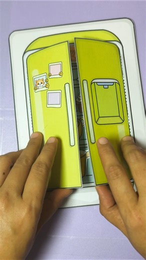 pqper dollhouse kitchen tutorial #toyhouse #papertoys #papercrafts #paperdoll #dollhouse