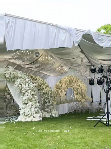 1.7K views | Looking for a reliable wedding structure? Our aluminum tent delivers beauty + strength. Custom layouts, transparent roof/walls, lighting system, wooden flooring, and more. Suitable for all climates and long-term use. #weddingtent #aluminumtent #weddingmarquee #eventtent #marqueetent #luxurywedding #outdoorevent #eventplanner #tentmanufacturer #clearspanmarquee #weddingdecor #partystructure #eventrental #pvcmarquee #weddingvenue | Industrial Manufacturer | Facebook
