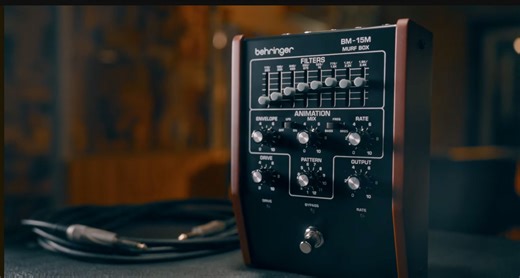 “Okay, there’s not really an easy way to describe what this thing does”: Behringer launches the BM-15M Murf Box, a $129 animated filter pedal inspired by a Moog classic from the ‘00s