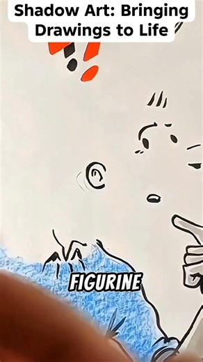 15K views · 123 reactions | Shadow Art: Bringing Drawings to Life | Thon Art | Facebook