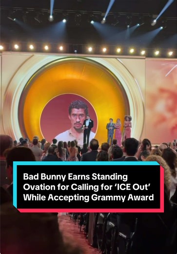 Bad Bunny's Grammy Speech Calls for 'ICE Out' Action