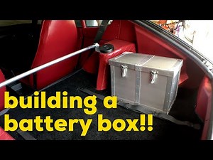 How to make an aluminum battery box