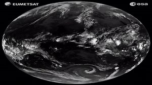 Our beautiful planet, now seen with much more detail from #space! Here you can see the Earth over 24 hours, from 11:50 UTC 18 March to 11:50 UTC 19 March 2023 🛰️ 🌍 After commissioning, images of the full Earth disc will be produced every 10 minutes, thanks to #MTGI1 👏 | EUMETSAT
