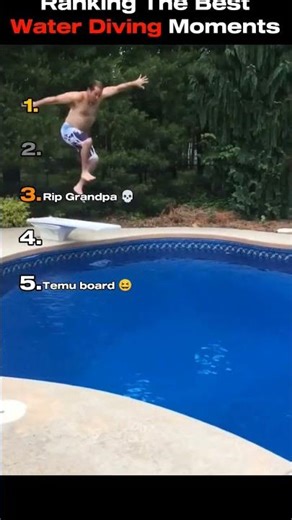 Ranking The Best Water Diving Moments 💦