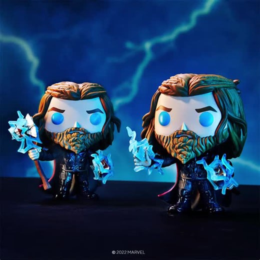 2.9K views · 125 reactions | Bring the thunder to your collection! The exclusive, glow-in-the-dark POP! Thor is coming soon to Chalice Collectibles, Inc. Will you be worthy of finding the chase of POP! Thor with Stormbreaker? https://bit.ly/3feISXH #Funko #FunkoPOP #Marvel | Funko | Facebook